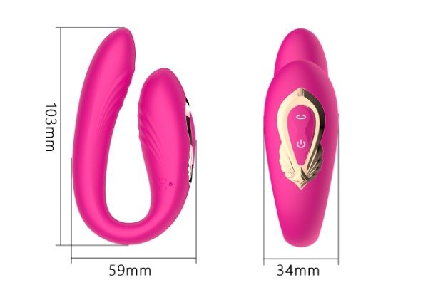 Producto - VIBRADOR  STRAP ON GIRATORIO RUBI