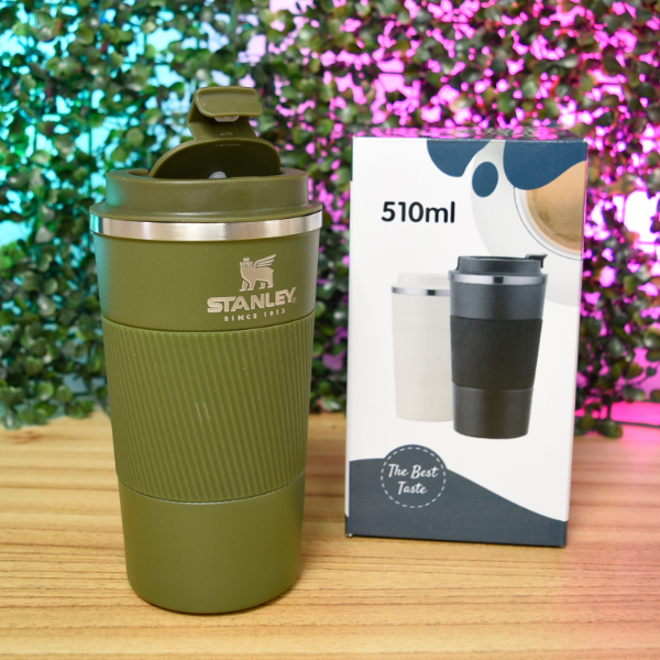 Producto - VASO CAFETERO TERMICO CON GOMA THE BEST TAST510ML