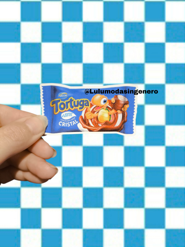 Producto - Sticker Vinilo Tortuga Cristal Martín Cirio