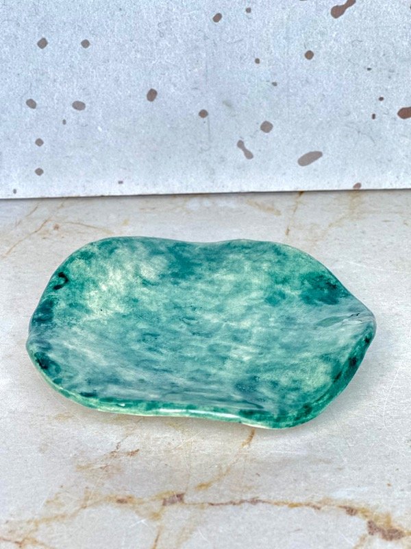 Producto - Bandeja artesanal - celeste rústico