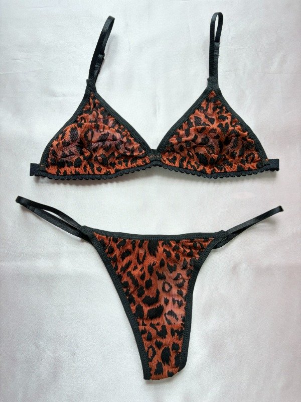 Producto - Tul Canela Animal Print - 1