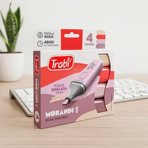 Producto - Resaltadores Trabi morandi 1 x4