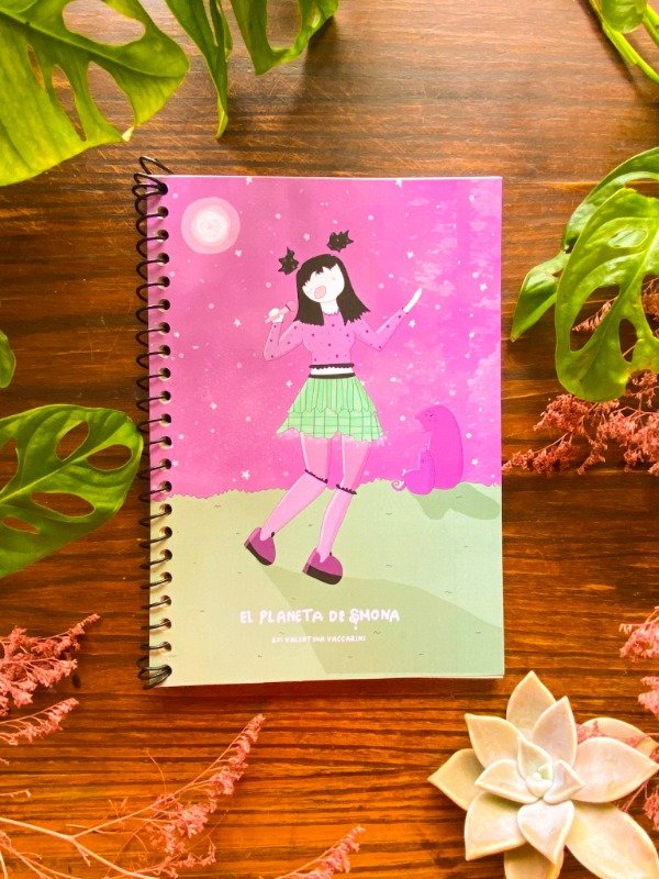 Producto - Cuaderno A5 Pentagramado  Ecológico: "Cantar"