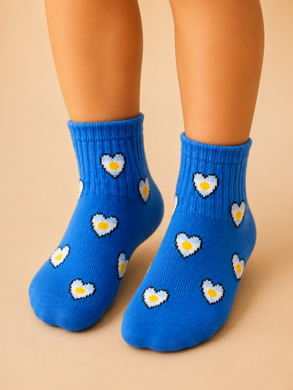 Producto - MEDIAS INFANTILES ARGENTINA CORAZONES CTE Y BCO