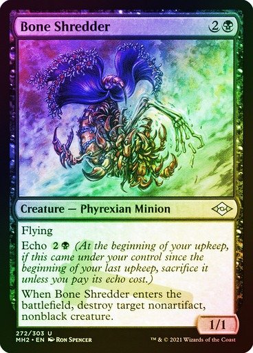 Producto - Bone Shredder (Foil Etched)