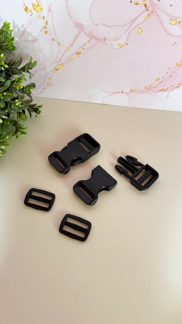 Producto - Pack broche mas regulador negro P-25