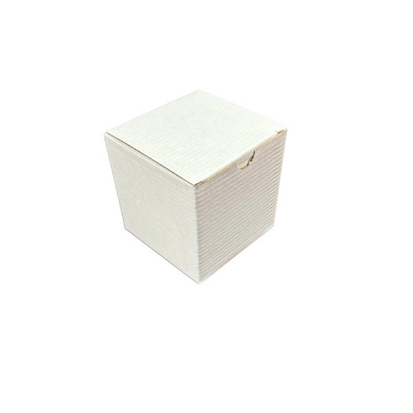 Producto - Pack 100 cajas de 12x12x12 cm de microcorrugado blanco - 2