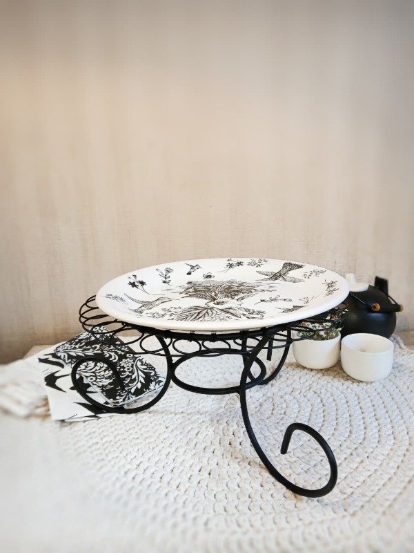 Producto - Pie para plato hierro