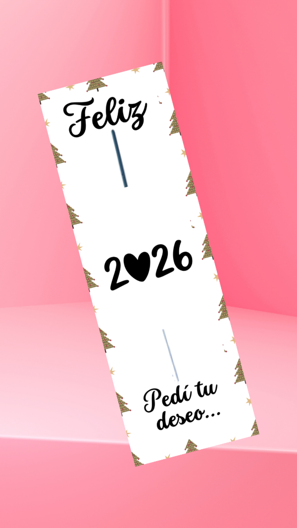 Producto - Porta estrellas pide un deseo 2026 x 5 und ( solo empaque) - 1