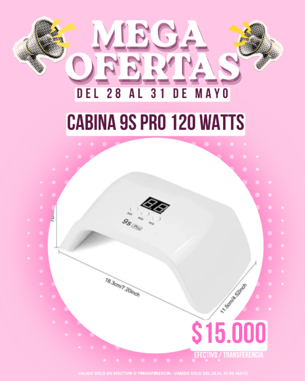 Producto - OFERTA Cabina 9S 120 WATTS