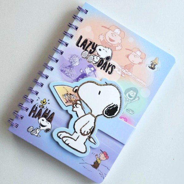 Producto - Anotador Snoopy hojas rayadas