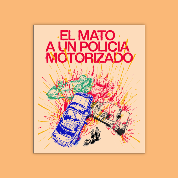 Producto - El mató a un policía motorizado - Sticker 'Trilogía'