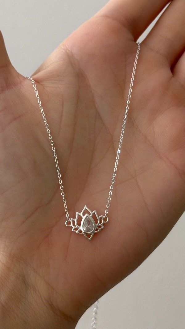 Producto - Conjunto flor loto calad y cubic 40 a 45cm P925