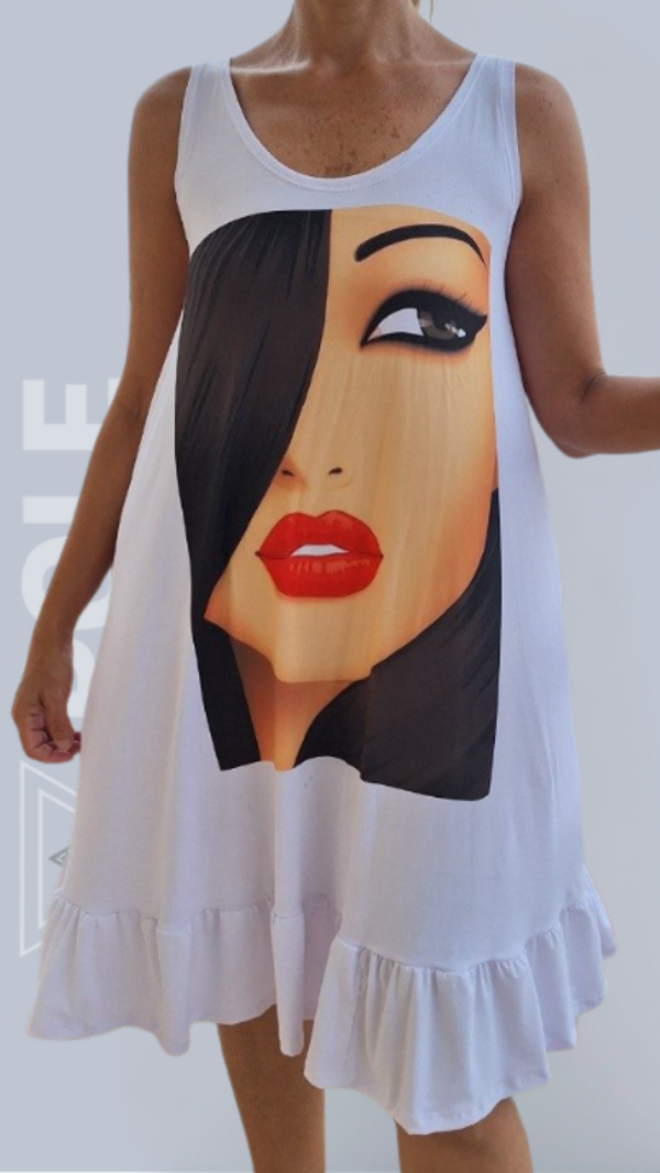 Producto - VESTIDO FACE WHITE