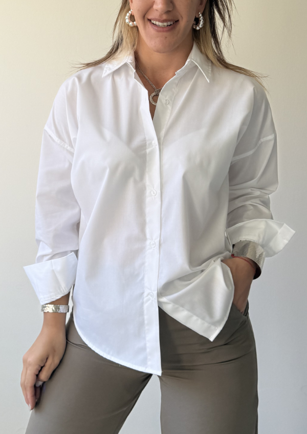 Producto - Camisa MURCIA [Lisa] - Blanco