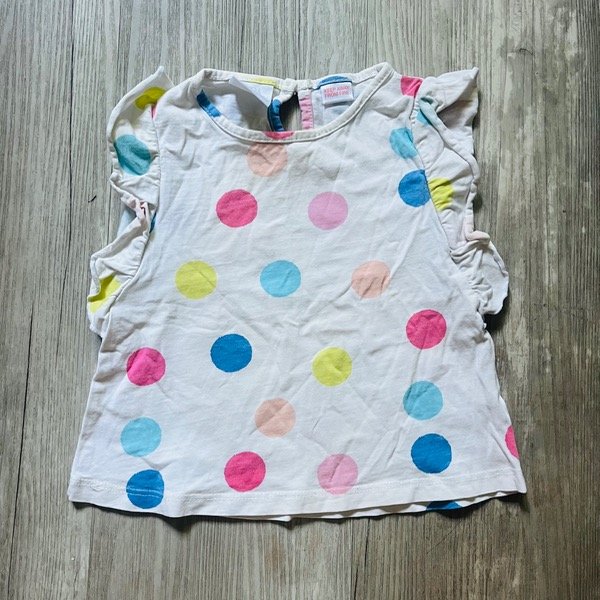 Producto - Músculosa Zara Círculos 12M