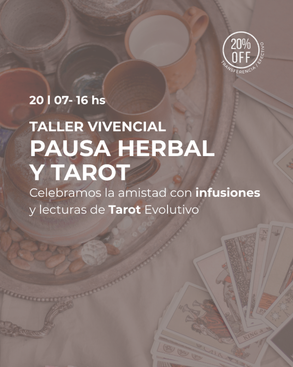 Producto - PAUSA HERBAL Y TAROT