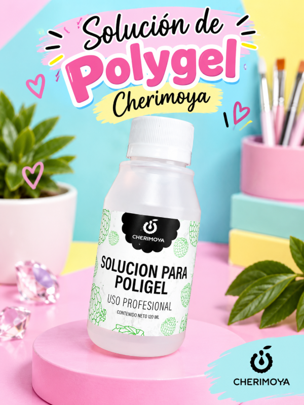 Producto - Solución de Polygel Cherimoya 120ml