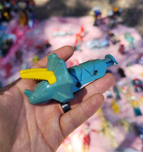 Producto - Accesorio Blue Ranger Dino Trueno Mc Donalds 2004 - 0