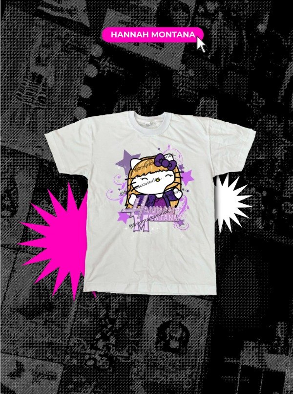 Producto - Remera Kitty Hannah Montana - FANGIRLS