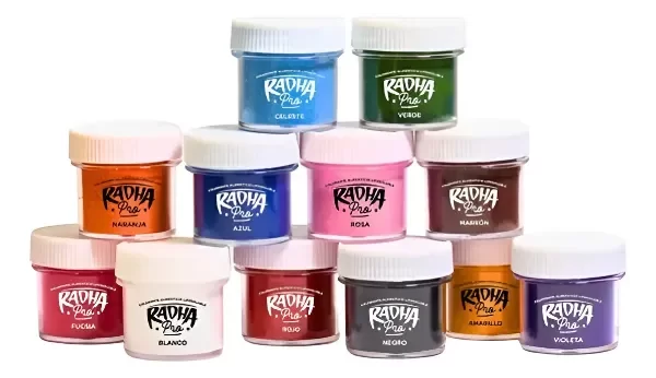 Producto - COLORANTE EN POLVO LIPOSOLUBLE RADHA X 4GR