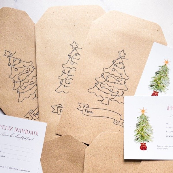 Producto - SOBRE NAVIDAD 12x19cm