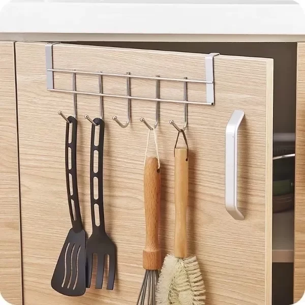 Producto - Perchero para puerta - 5 ganchos