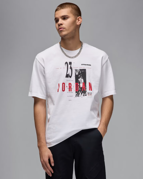 Producto - Jordan Men's Reissue Tee Blanca