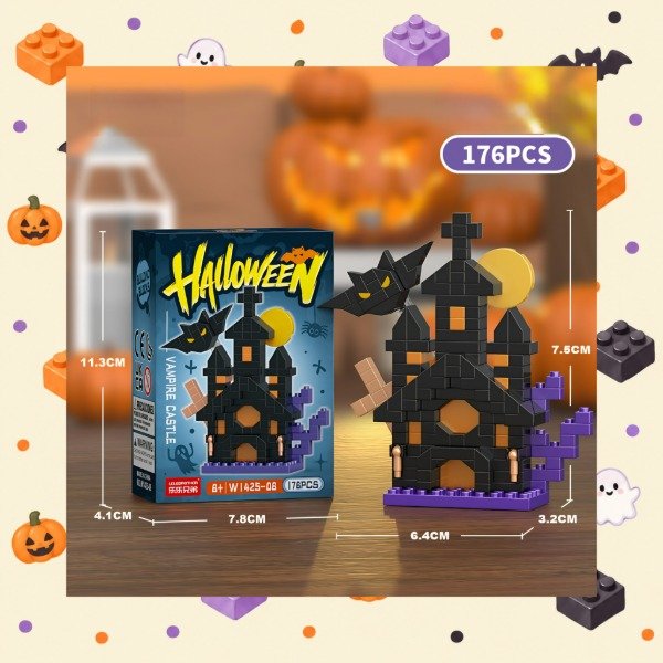 Producto - Brick Castillo Vampiro - Marca Dino Bricks