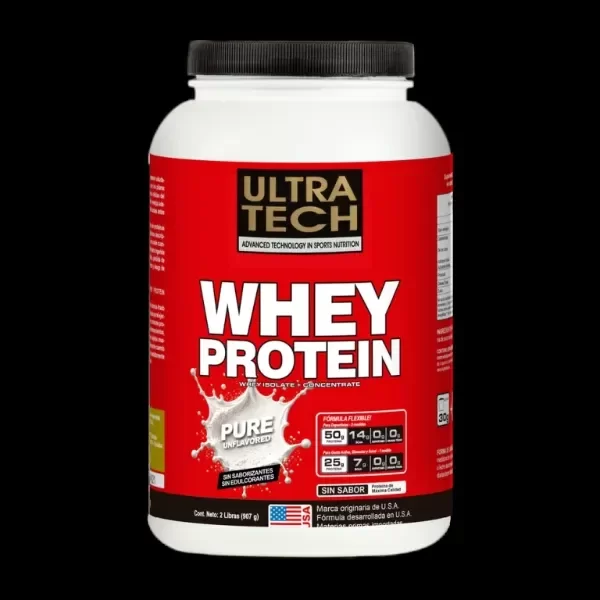Producto - Whey Protein Sin Sabor x 2 lb Ultratech