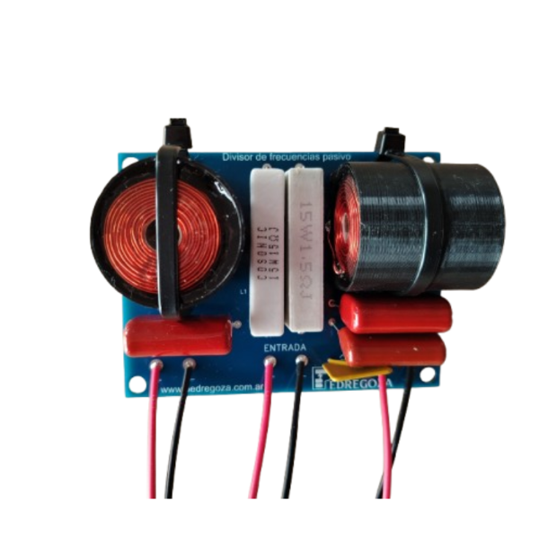 Producto - Divisor De Frecuencias Pasivo 2 Vias 2do Orden -12db 2500hz