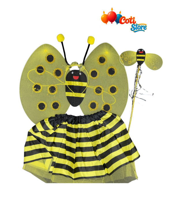Producto - Set de 4 Piezas - Disfraz de Abeja