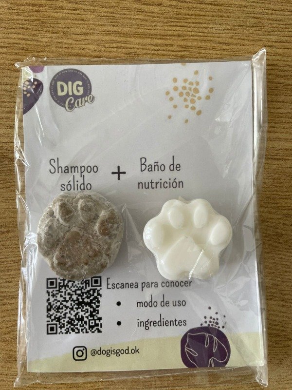 Producto - SHAMPOO SOLIDO + BAÑO DE NUTRICION