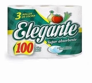 Producto - Rollo cocina linea "elegante" 15 rollos de 100 paños c/u