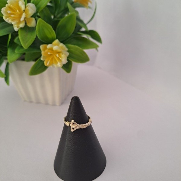 Producto - Anillo Crucifijo Plata y Oro - Código: 000116 - 0
