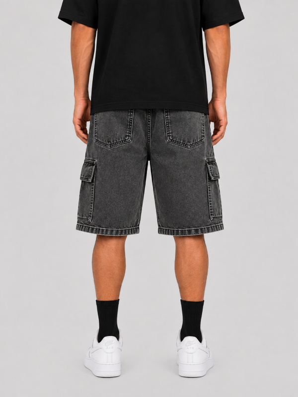 Producto - Bermuda Cargo Gastada - 1