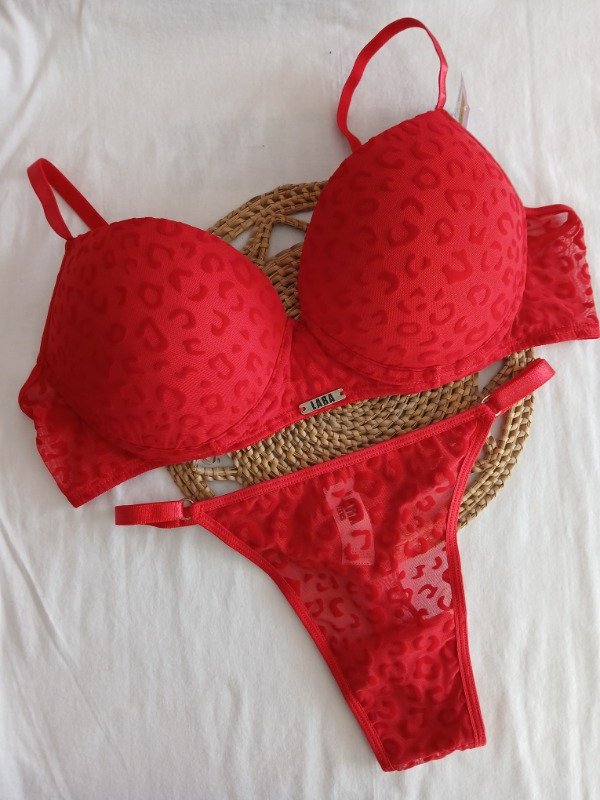 Producto - Cjto print microtul rojo T.100
