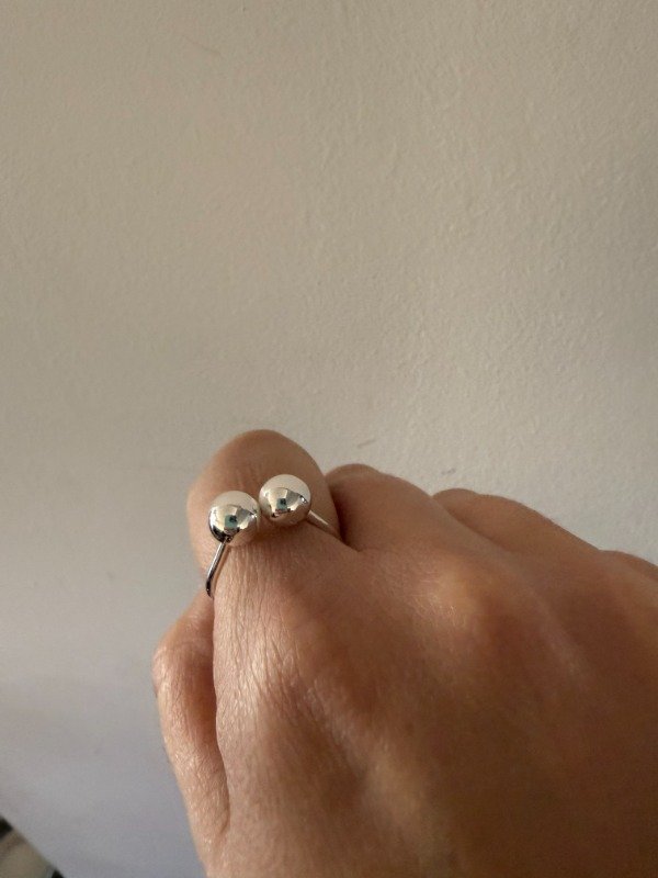 Producto - Anillo 2 bolas