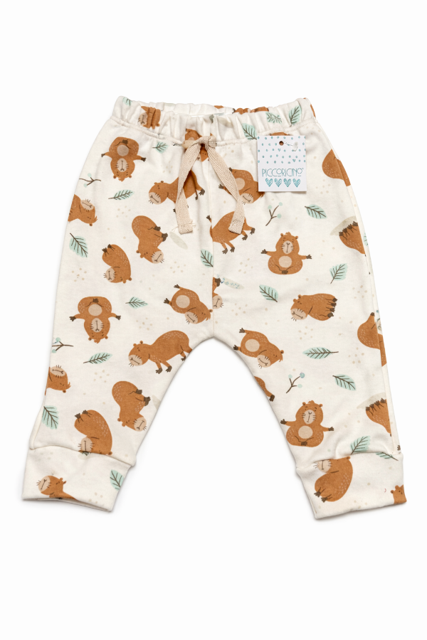 Producto - Babucha interlock capibara