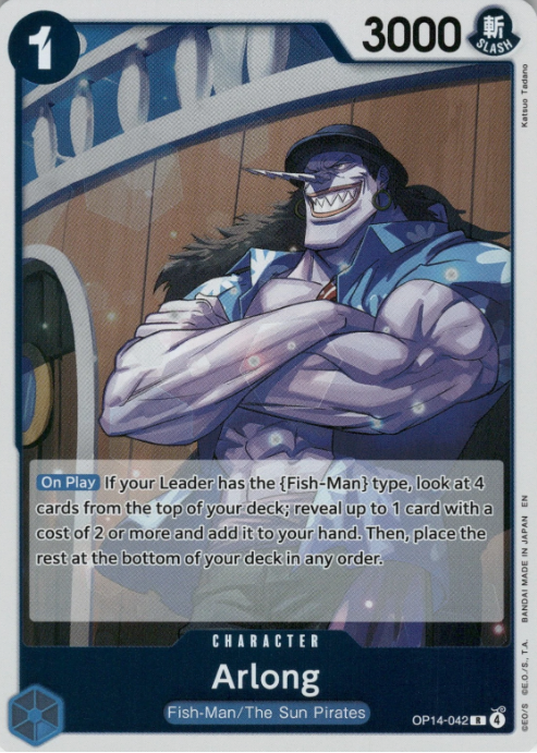 Producto - Arlong OP14-042 The Azure Sea's Seven