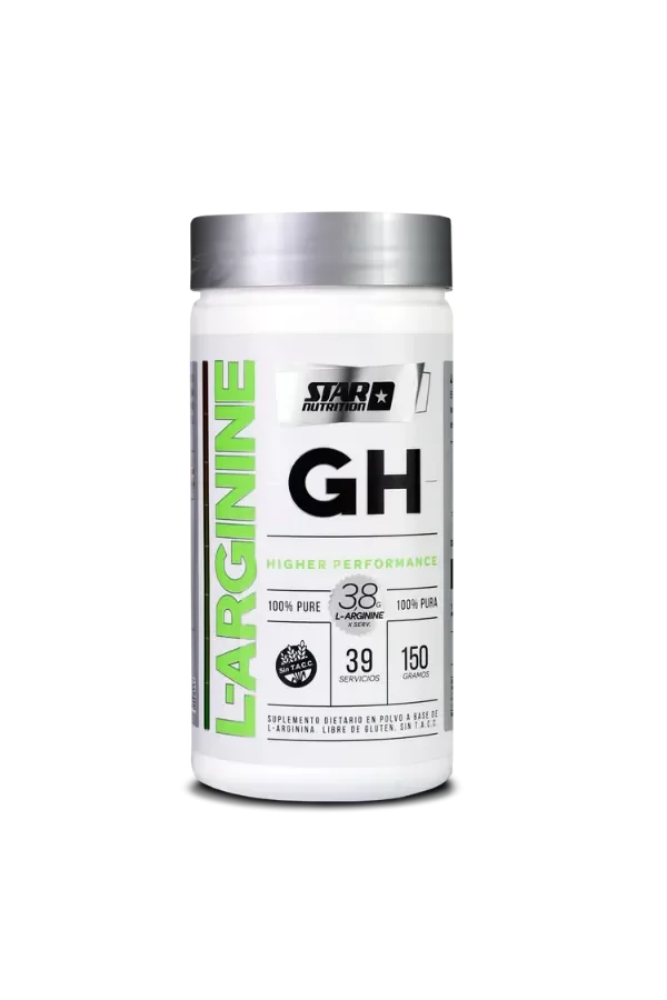 Producto - L-ARGININA GH STAR NUTRITION - 150GRS
