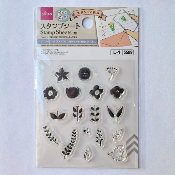 Producto - Set de sellos siliconados Combinables FLORES 1