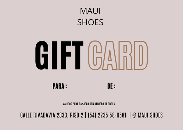 Producto - GIFT CARD 2