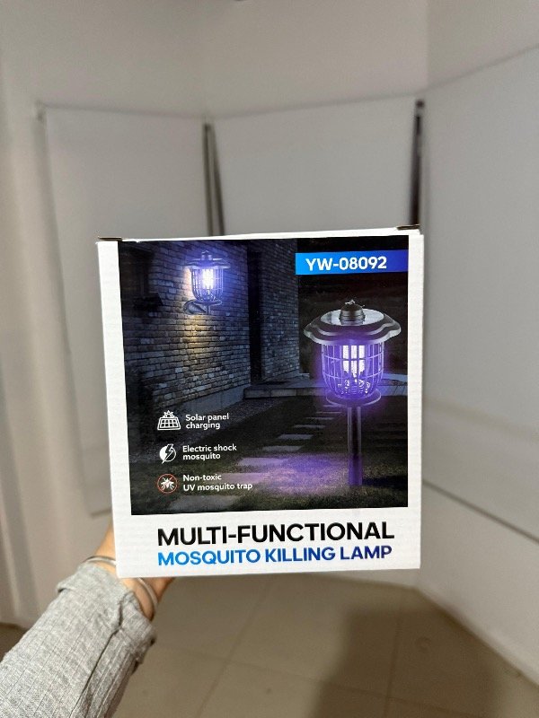 Producto - FOCO DE LUZ MULTI FUNCIONAL MATA MOSQUITO SENSOR