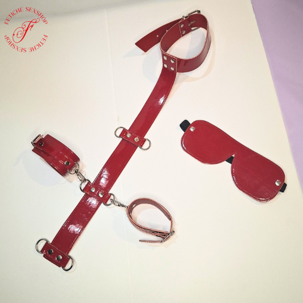 Producto - Kit inmovilizador con esposas y antifaz