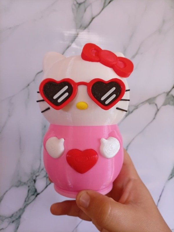 Producto - Hello kitty Huevo impreso 3D Alcancia