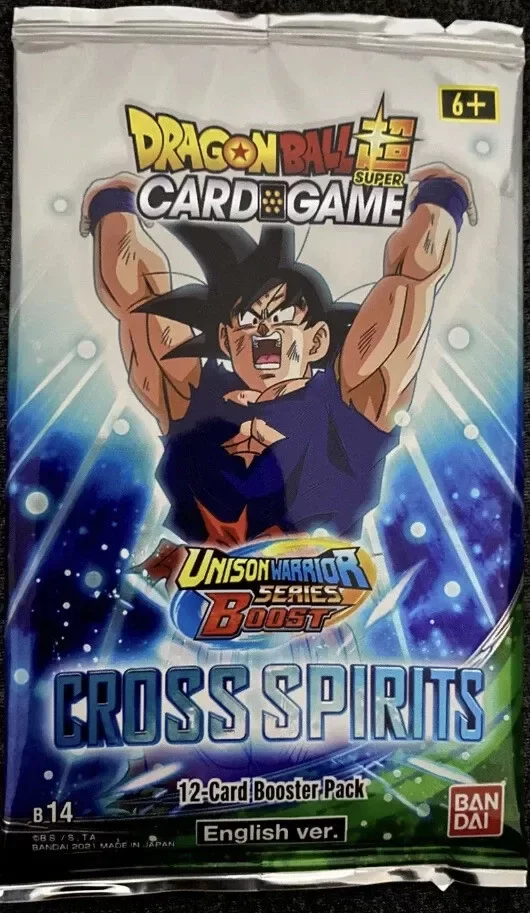 Producto - Bandai Dragon Ball Super  Cross Spirits - Dragon Ball Super TCG