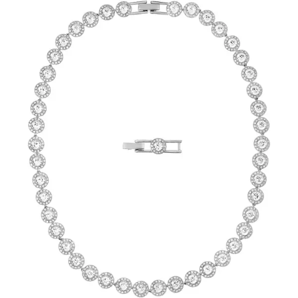 Producto - Collar Swarovski Angelic Blanco - Baño de Rodio