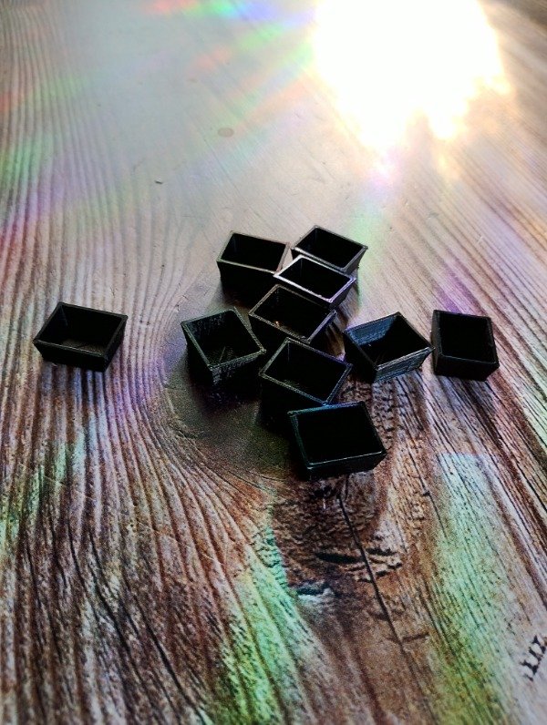 Producto - Pack godets HALF PANS X10 COLOR NEGRO ULTIMOS