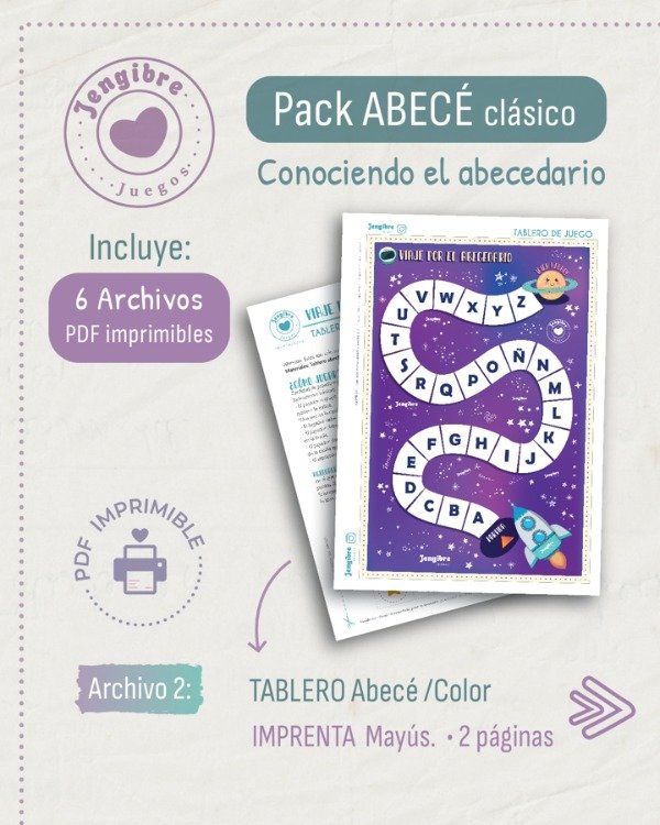 Producto - Pack ABECÉ - Aprender el Abecedario - 1